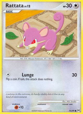 Rattata 73/99 - Arceus