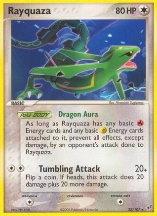 Rayquaza - 022/107 - Deoxys Normal