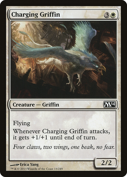 Charging Griffin (M14-013) - Magic 2014 Foil