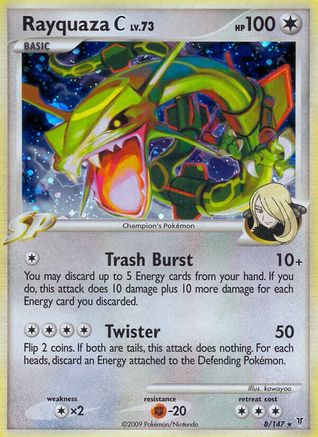 Rayquaza C 8/147 - Supreme Victors Holofoil