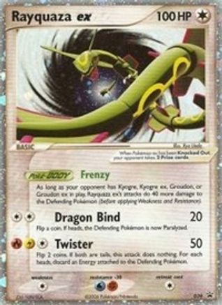 Rayquaza ex 39/40 - Nintendo Black Star Promos Holofoil