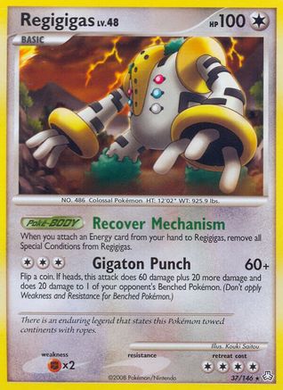 Regigigas (37/146) - Legends Awakened  - Rare