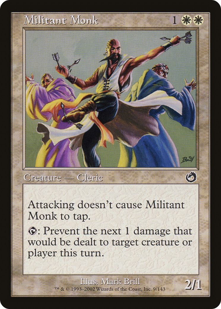 Militant Monk (TOR-009) - Torment Foil