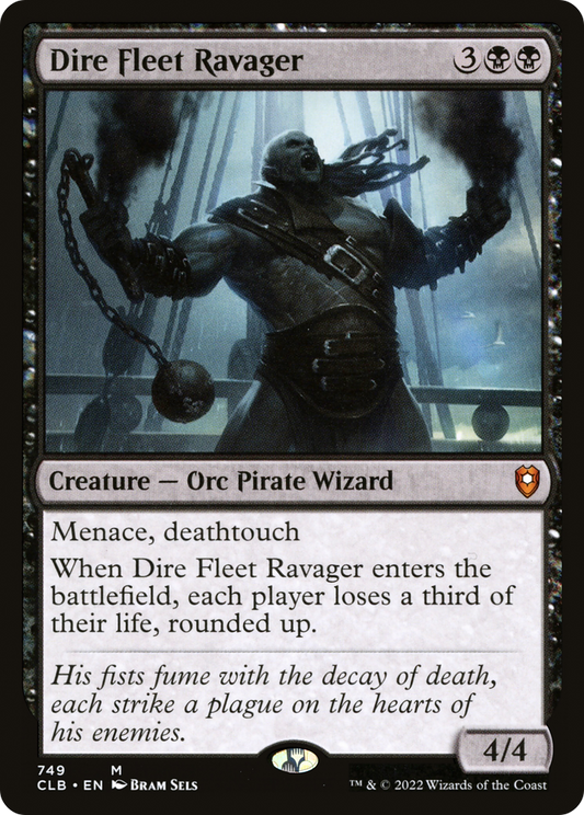 Dire Fleet Ravager (CLB-749) - Commander Legends: Battle for Baldur's Gate