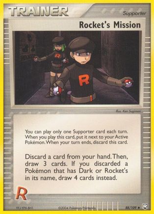 Rocket's Mission - 088/109 - Team Rocket Returns Normal