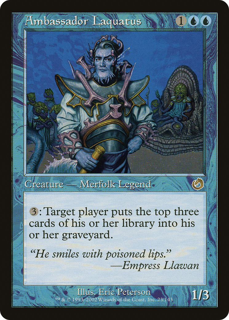 Ambassador Laquatus (TOR-023) - Torment Foil