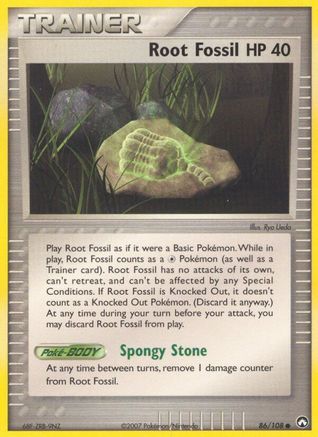 Root Fossil 86/108 - Power Keepers