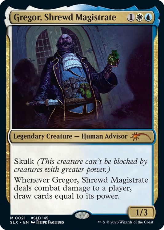 Gregor, Shrewd Magistrate (SLX-021) - Universes Within