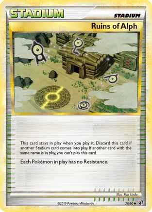 Ruins of Alph 76/90 - HSUndaunted Reverse Holofoil