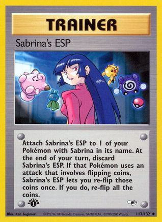 Sabrina's ESP 117/132 - Gym Heroes Unlimited