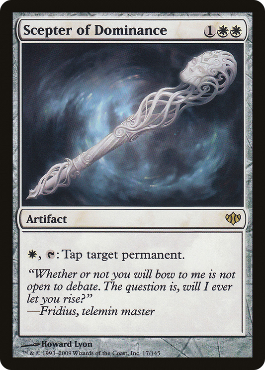 Scepter of Dominance (CON-017) - Conflux Foil