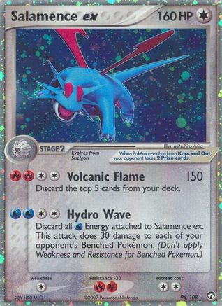 Salamence ex 96/108 - Power Keepers Holofoil