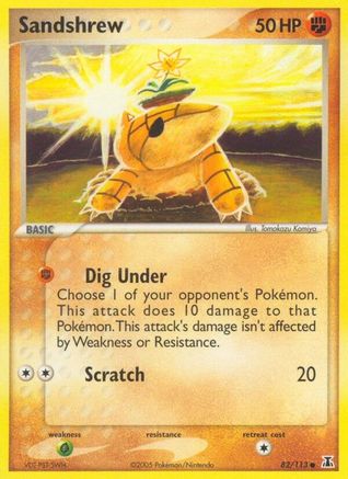 Sandshrew 82/113 - Delta Species Reverse Holofoil