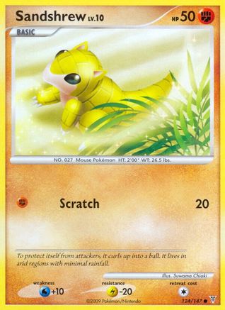 Sandshrew 124/147 - Supreme Victors Reverse Holofoil