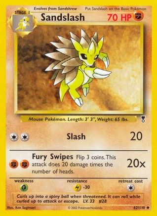 Sandslash 62/110 - Legendary Collection