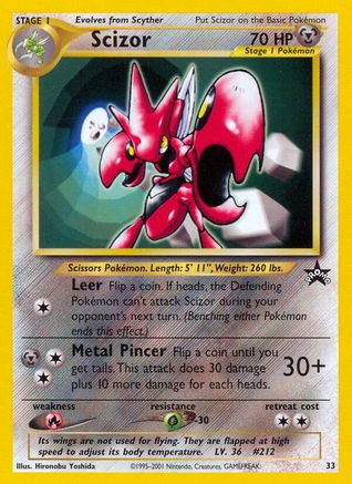 Scizor 33/53 - Wizards Black Star Promos