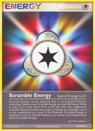 Scramble Energy 95/107 - Deoxys Reverse Holofoil