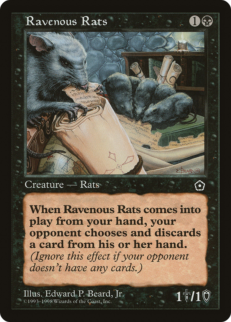 Ravenous Rats (P02-087) - Portal Second Age