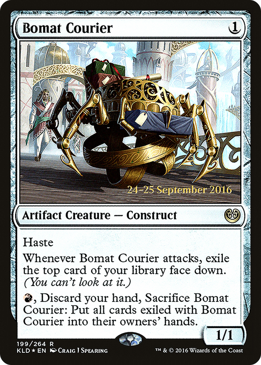 Bomat Courier (PRE-199S) - Kaladesh Promos (Prerelease) Foil
