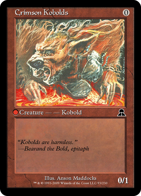 Crimson Kobolds (ME3-093) - Masters Edition III