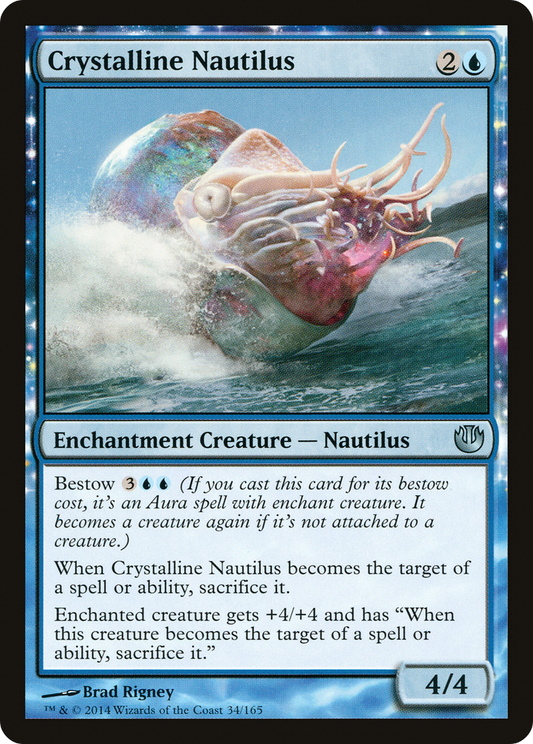 Crystalline Nautilus (JOU-034) - Journey into Nyx: (nyxtouched) Foil