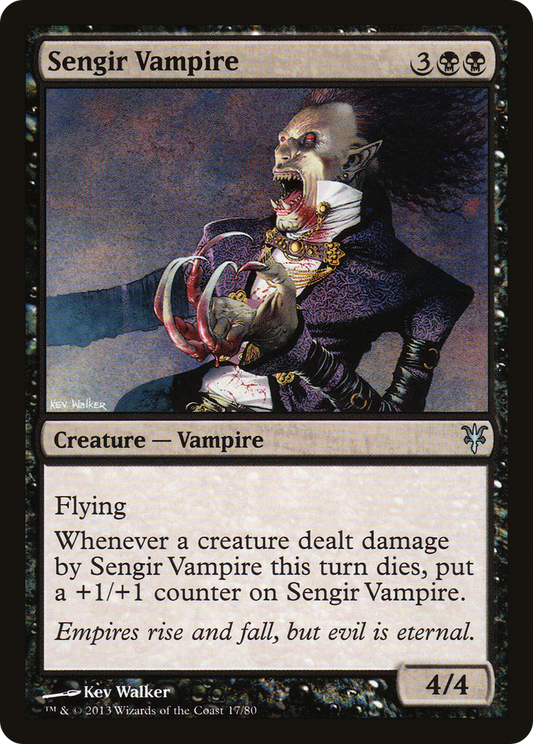 Sengir Vampire (DDK-017) - Duel Decks: Sorin vs. Tibalt