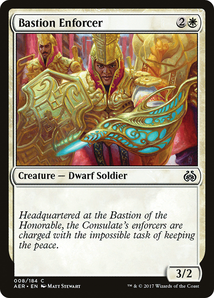 Bastion Enforcer (AER-008) - Aether Revolt