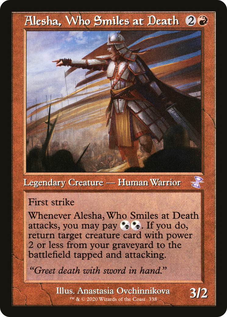 Alesha, Who Smiles at Death (TSR-338) - Time Spiral Remastered