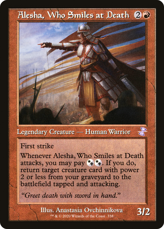 Alesha, Who Smiles at Death (TSR-338) - Time Spiral Remastered