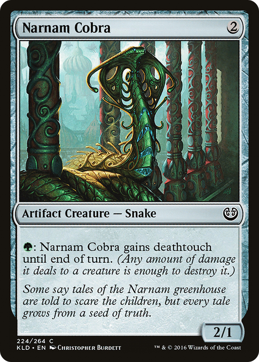 Narnam Cobra (KLD-224) - Kaladesh Foil