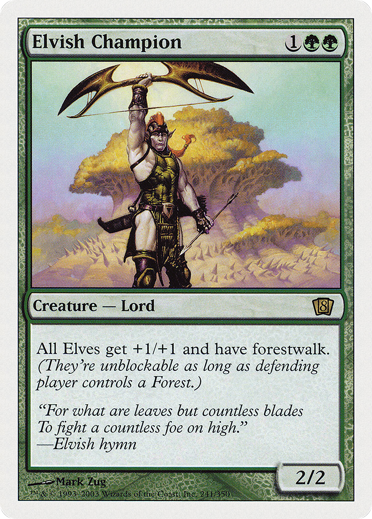 Elvish Champion (8ED-241) - Eighth Edition