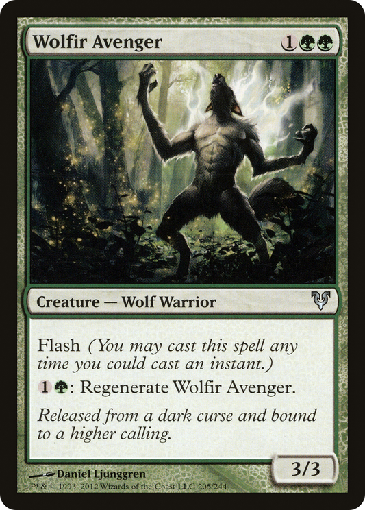 Wolfir Avenger (AVR-205) - Avacyn Restored Foil