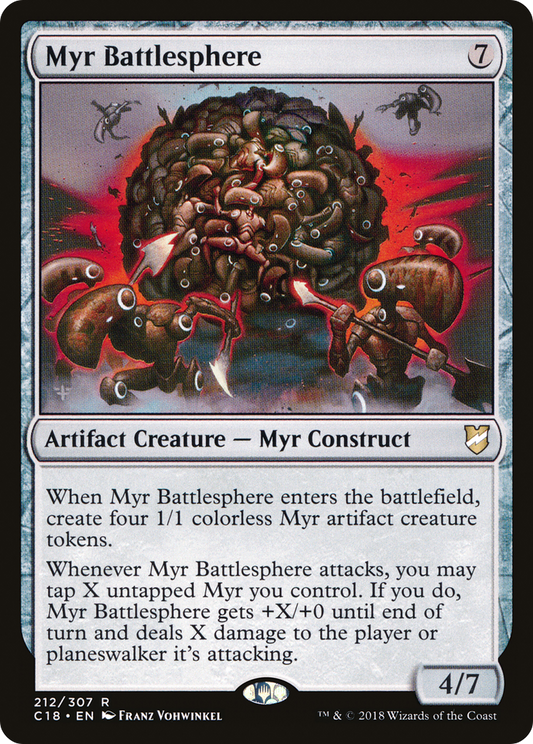 Myr Battlesphere (C18-212) - Commander 2018