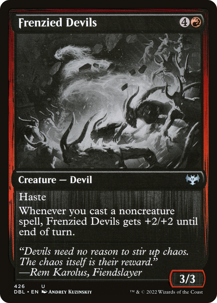 Frenzied Devils (DBL-426) - Innistrad: Double Feature