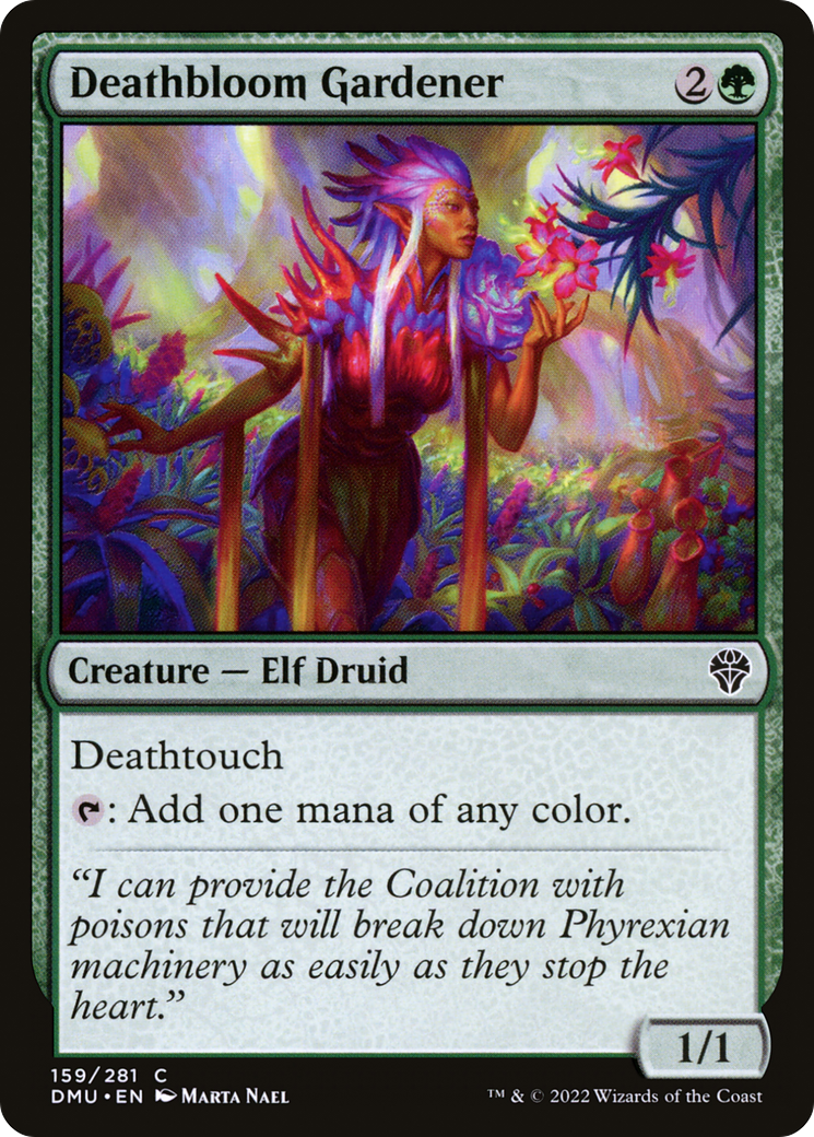 Deathbloom Gardener (DMU-159) - Dominaria United