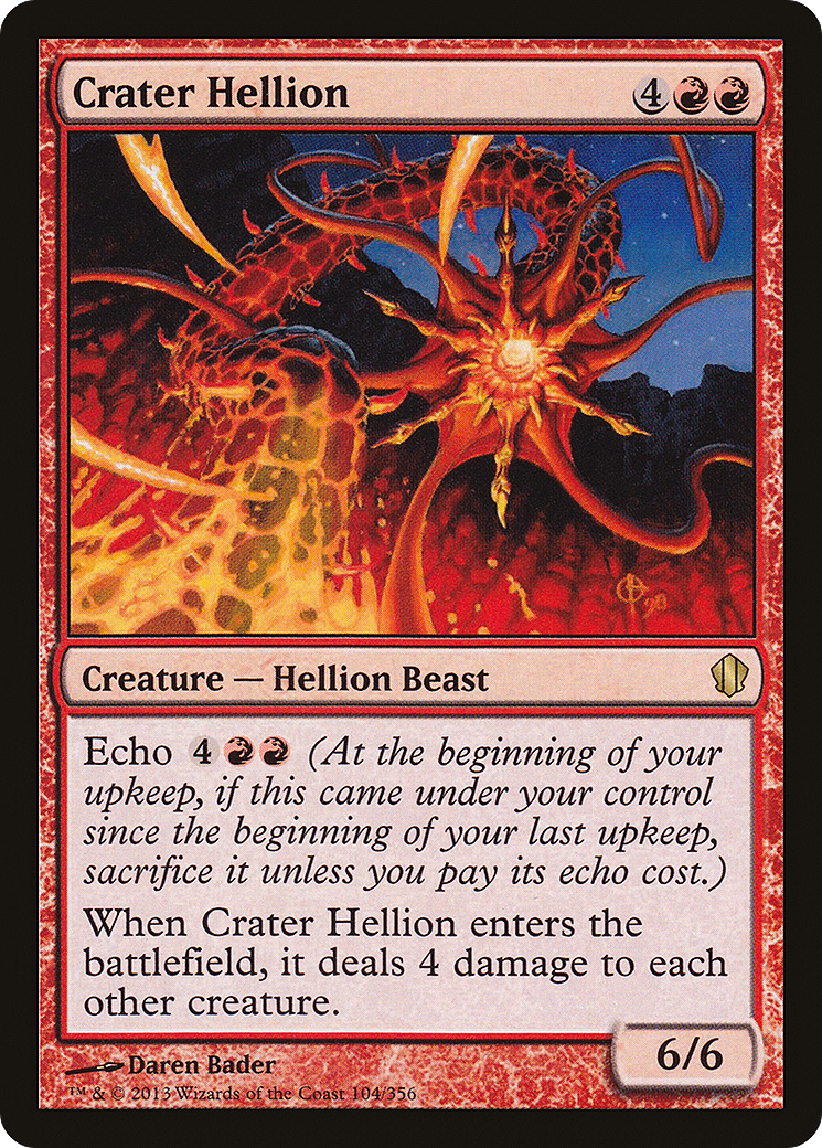 Crater Hellion (C13-104) - Commander 2013