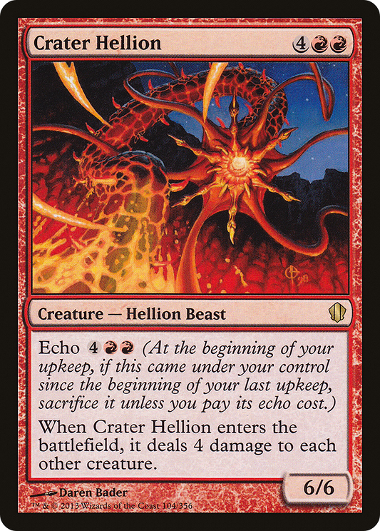 Crater Hellion (C13-104) - Commander 2013