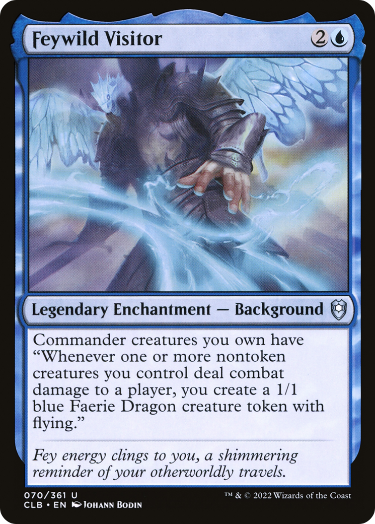 Feywild Visitor (CLB-070) - Commander Legends: Battle for Baldur's Gate Foil