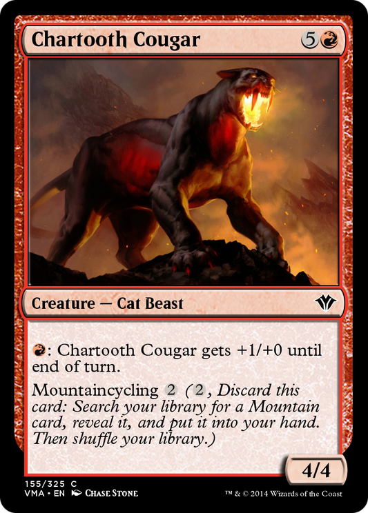 Chartooth Cougar (VMA-155) - Vintage Masters