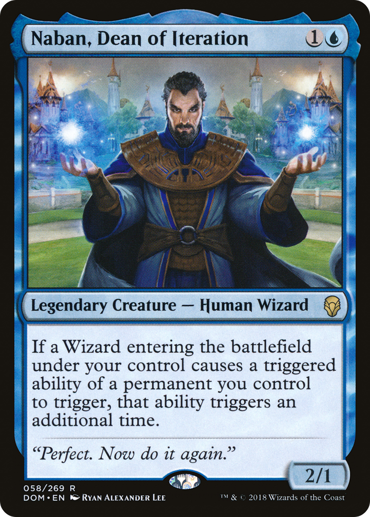 Naban, Dean of Iteration (DOM-058) - Dominaria