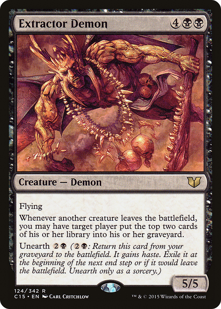 Extractor Demon (C15-124) - Commander 2015