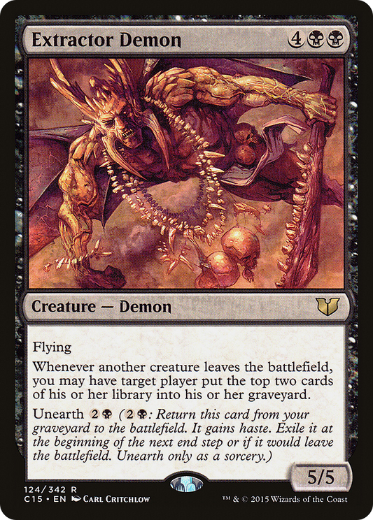 Extractor Demon (C15-124) - Commander 2015