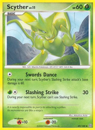 Scyther (49/100) - Stormfront  - Uncommon