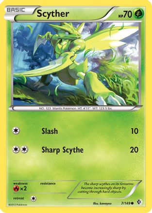 Scyther - 007/149 - Boundaries Crossed Normal
