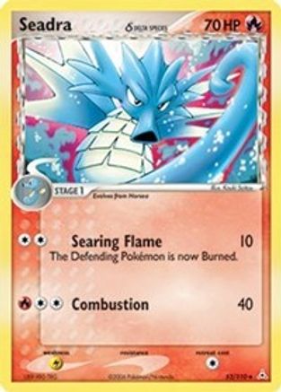 Seadra (Delta Species) - 052/110 - Holon Phantoms Reverse Holofoil