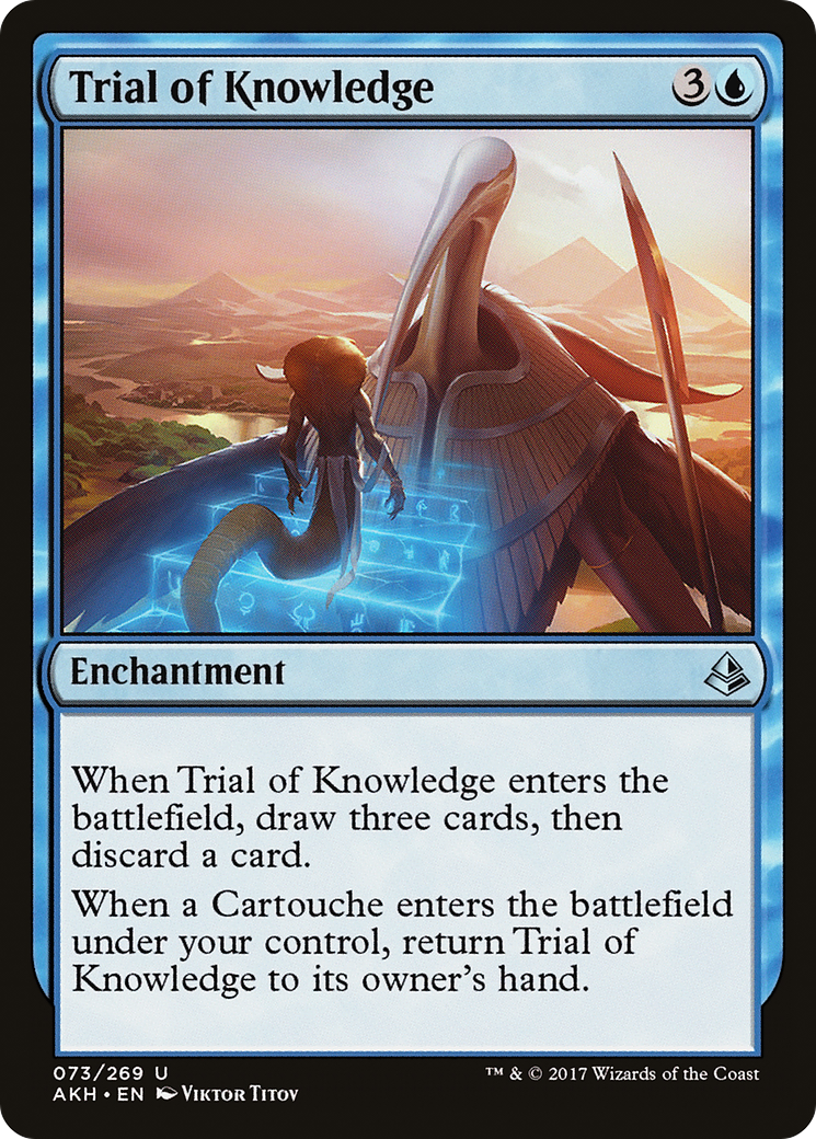 Trial of Knowledge (AKH-073) - Amonkhet