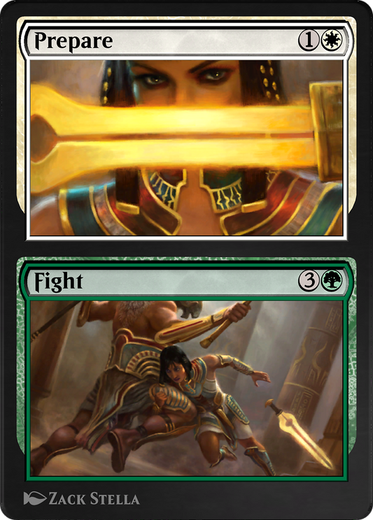 Prepare // Fight (AKR-251) - Amonkhet Remastered