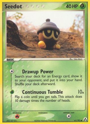 Seedot 061/92 - Legend Maker Reverse Holofoil - Common