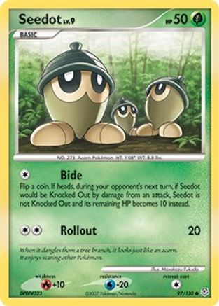 Seedot - 097/130 - Diamond and Pearl Reverse Holofoil