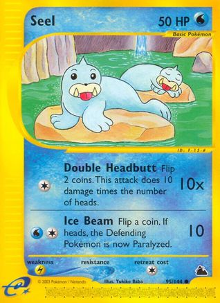 Seel (95) 095 - Skyridge Reverse Holofoil - Common